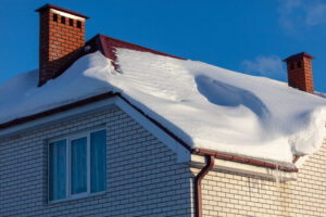 snow melting on your roof