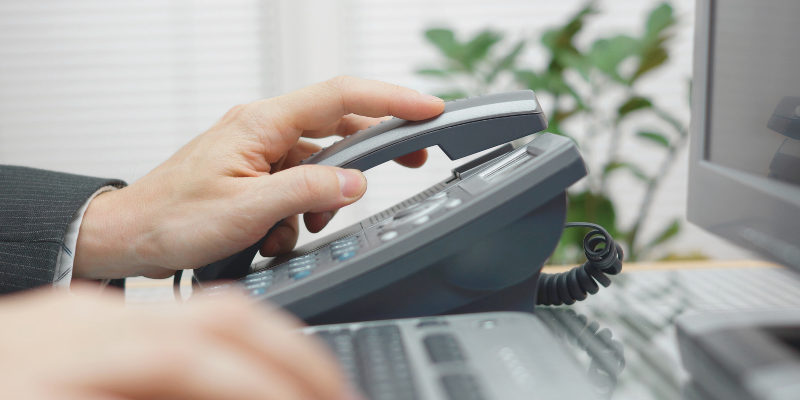 answering phone for consultation and quote