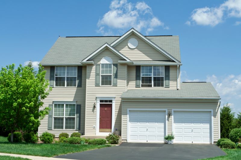 house with vinyl siding