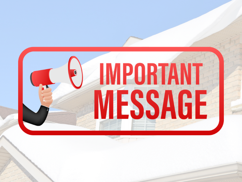 important tip for winter roofing