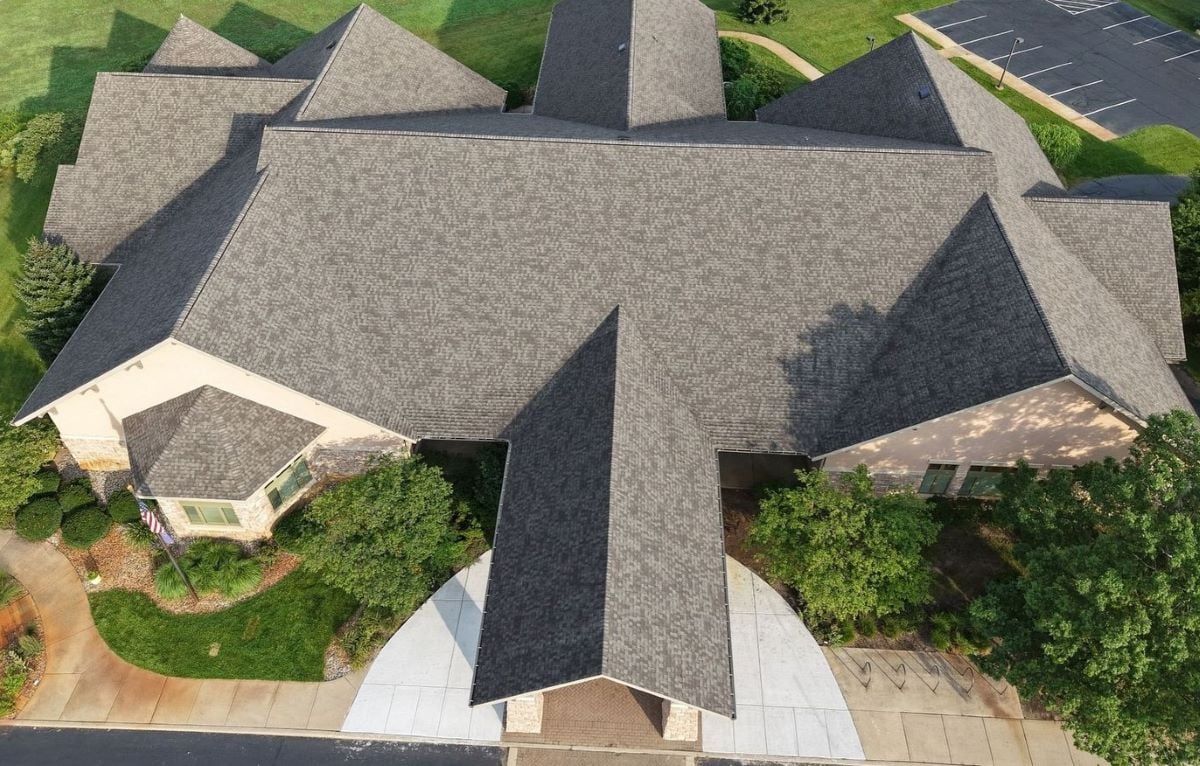 new library roof