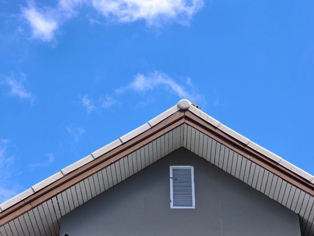 drip edge flashing white fascia big house
