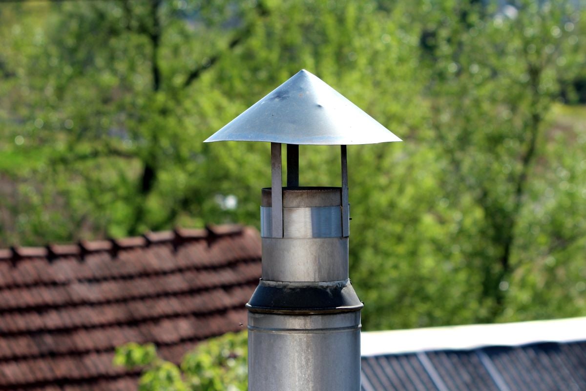 chimney rain cap galvanized piece