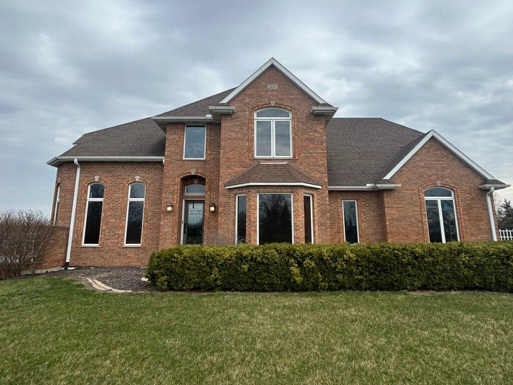 how long does it take to repair a roof Discount roof orange and brown house
