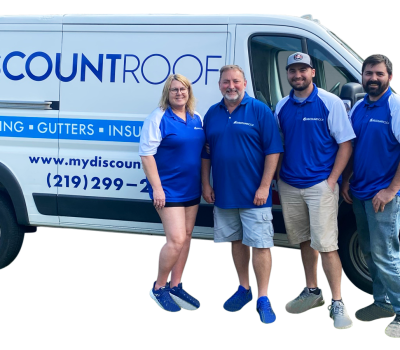 van van; Call Discount Roof for your roofing estimates